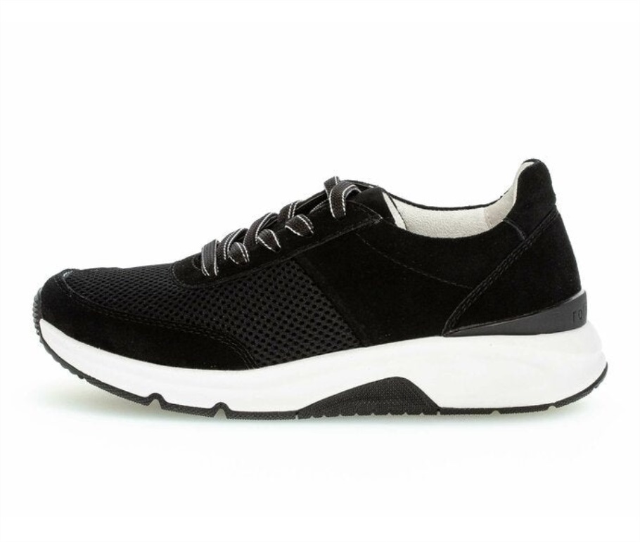 Gabor 66897-37 - Czarny Materiał Tekstylny