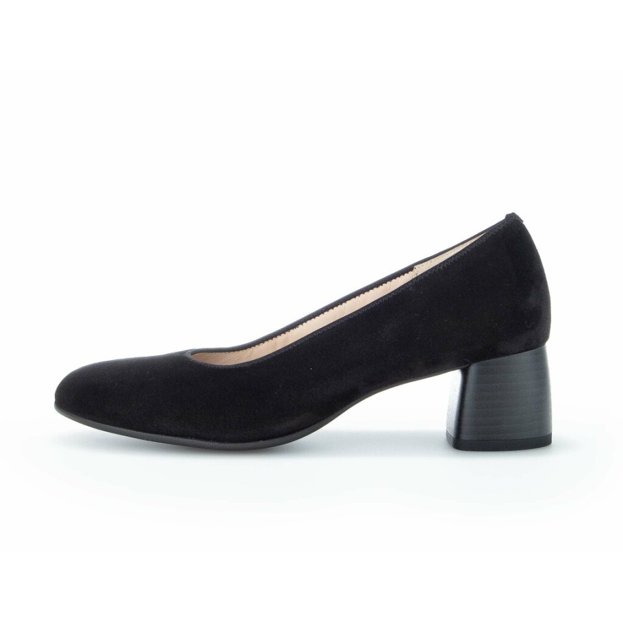 Gabor 92170-47 - Czarny Zamsz